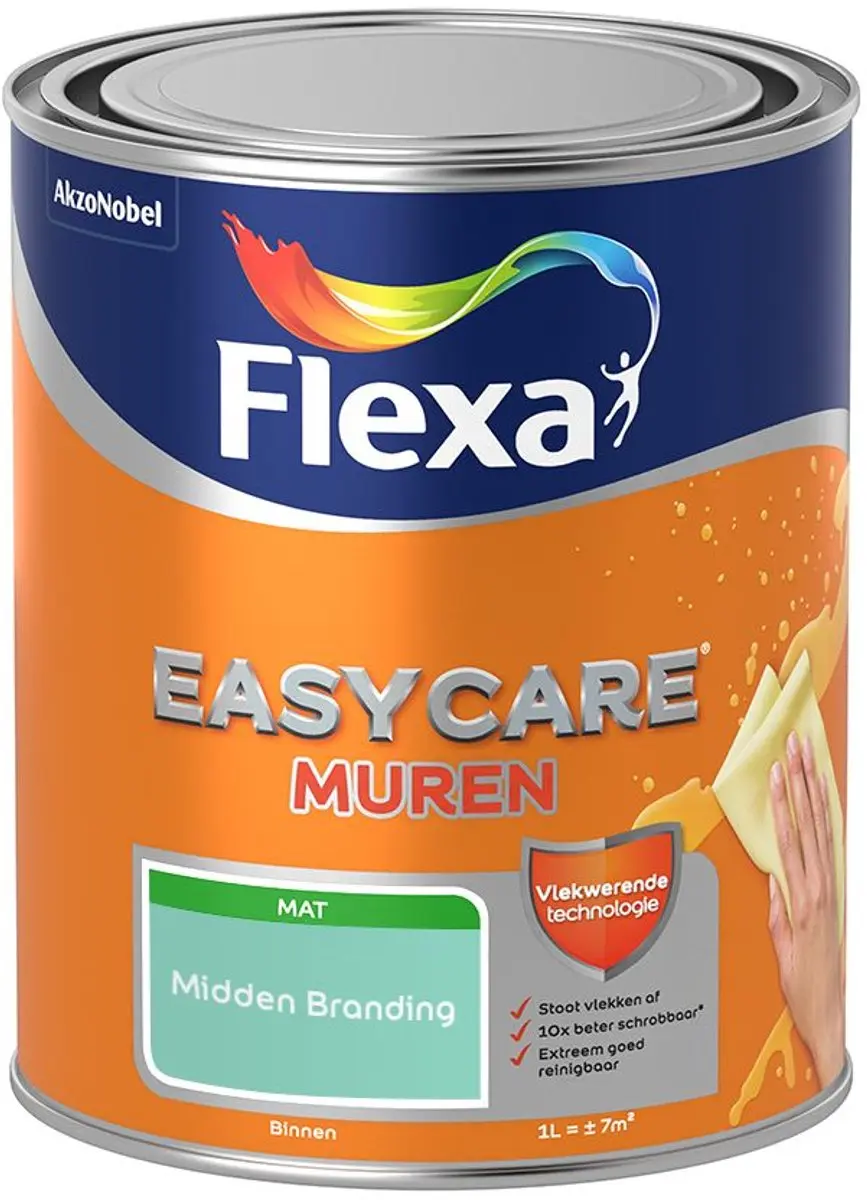 Flexa Easycare Muren Midden Branding Mengverf 1L