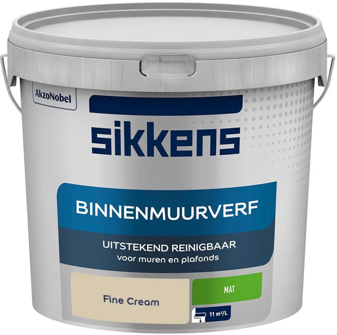 Sikkens Binnenmuurverf Mat Fine Cream 5L