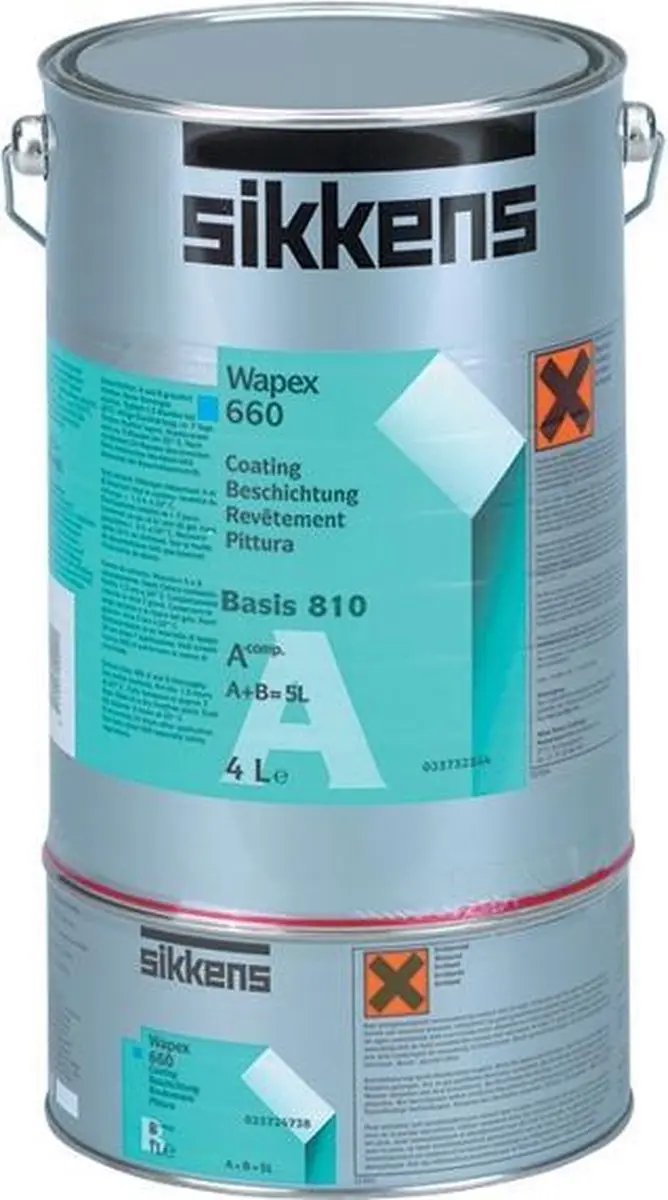 Sikkens Wapex 660 Afwerkingslaag 5L - Wit