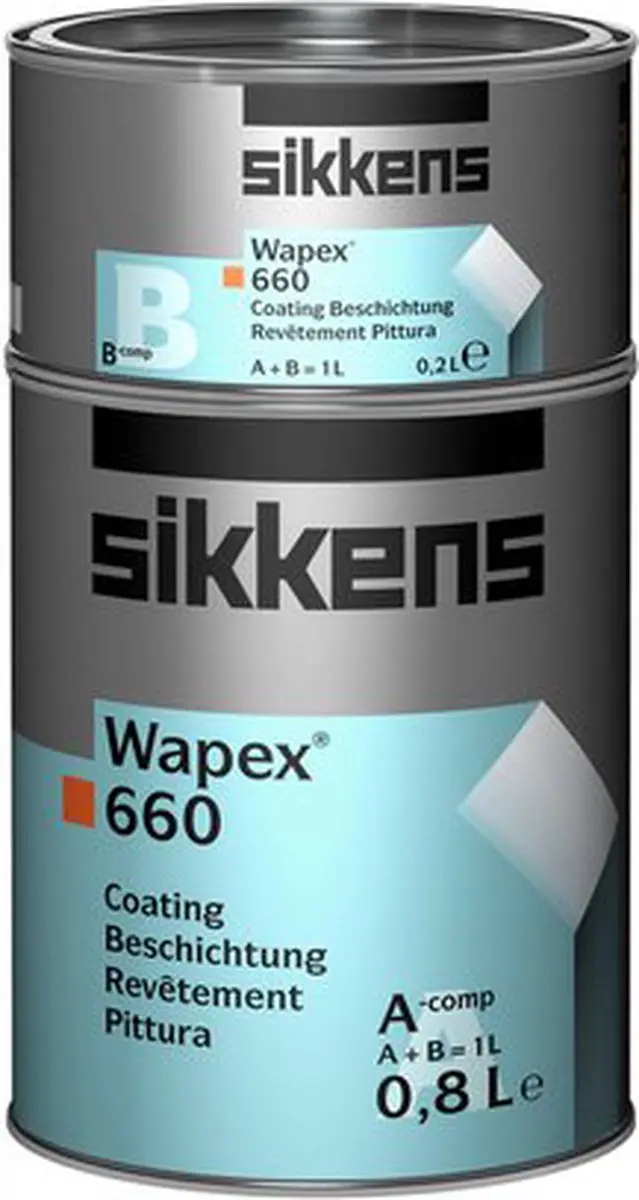 Sikkens Wapex 660 Afwerkingslaag 5L - Wit