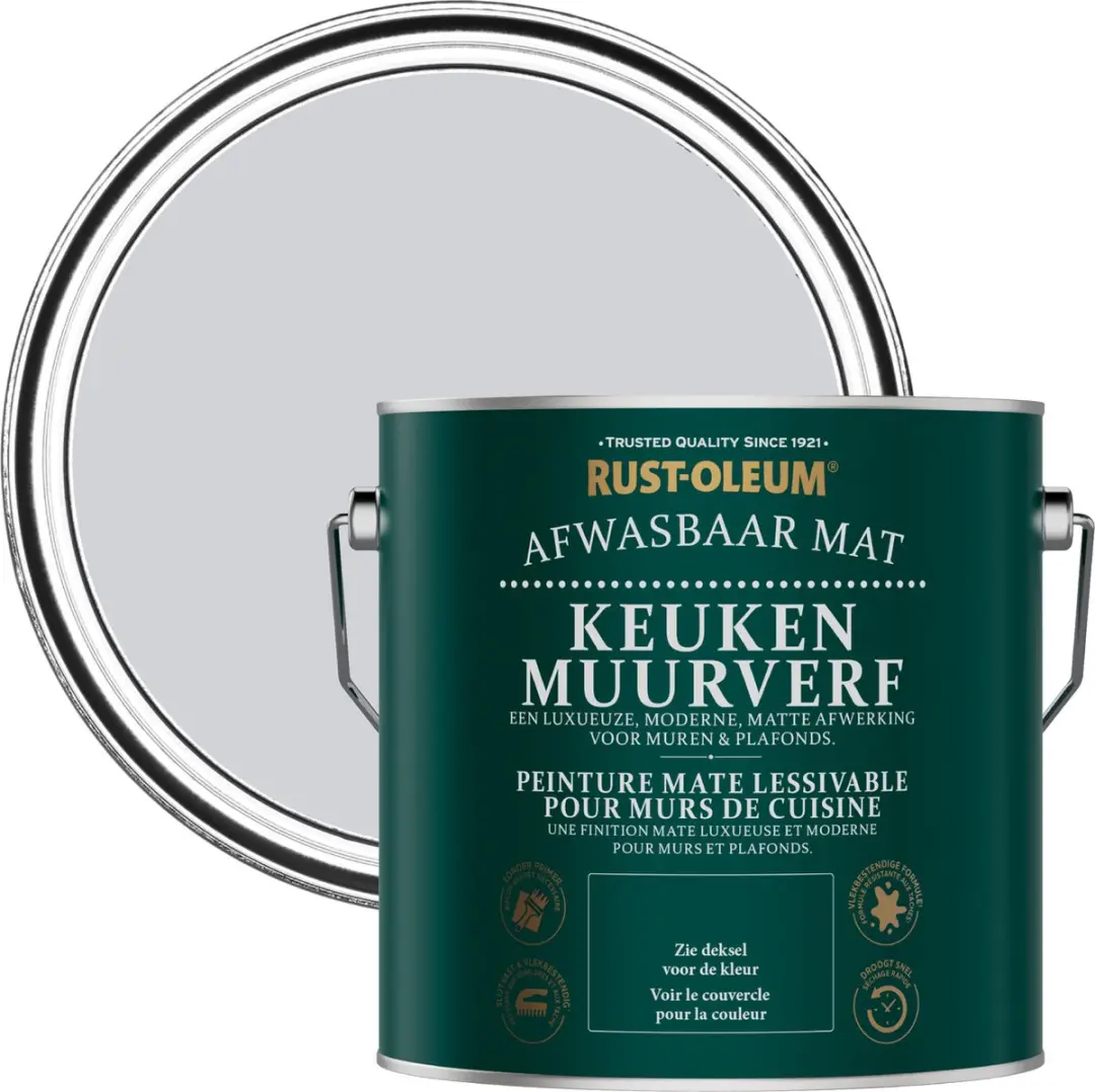 Rust-Oleum Lichtpaars Keuken Muurverf 2,5L