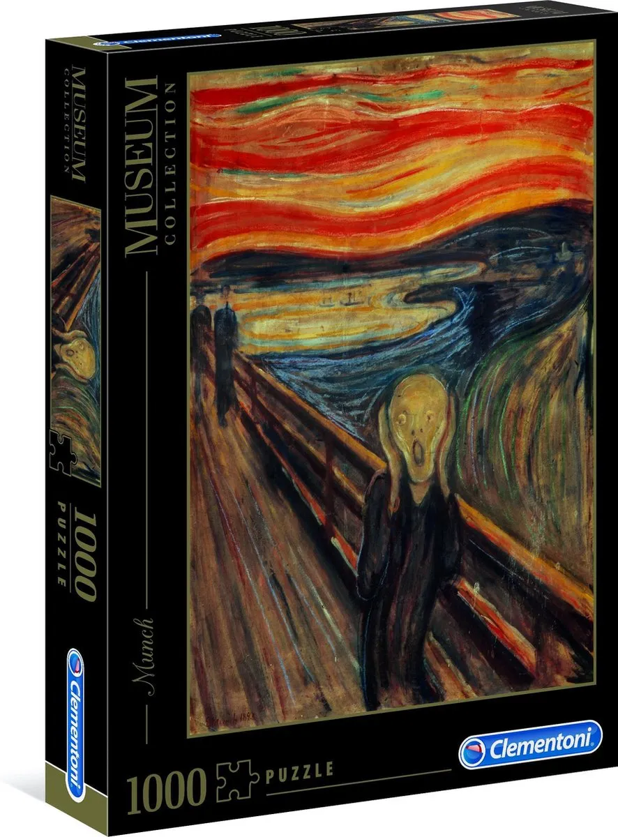 Clementoni Art Collection De Schreeuw 1000 Stuks Puzzel
