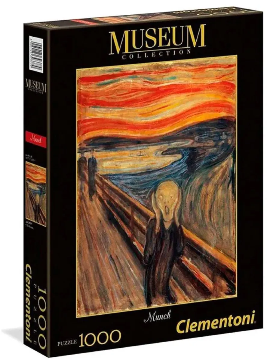 Clementoni Art Collection De Schreeuw 1000 Stuks Puzzel - Multi kleur