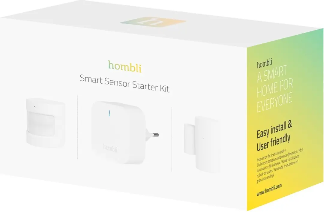 Hombli Smart Bluetooth Sensor Kit 8719323919136 - Zwart