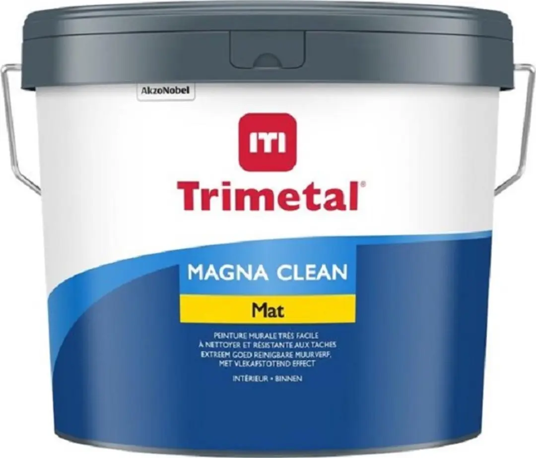 Trimetal Magna Clean Mat Binnenmuurverf 10L - RAL 9010 Gebrokenwit