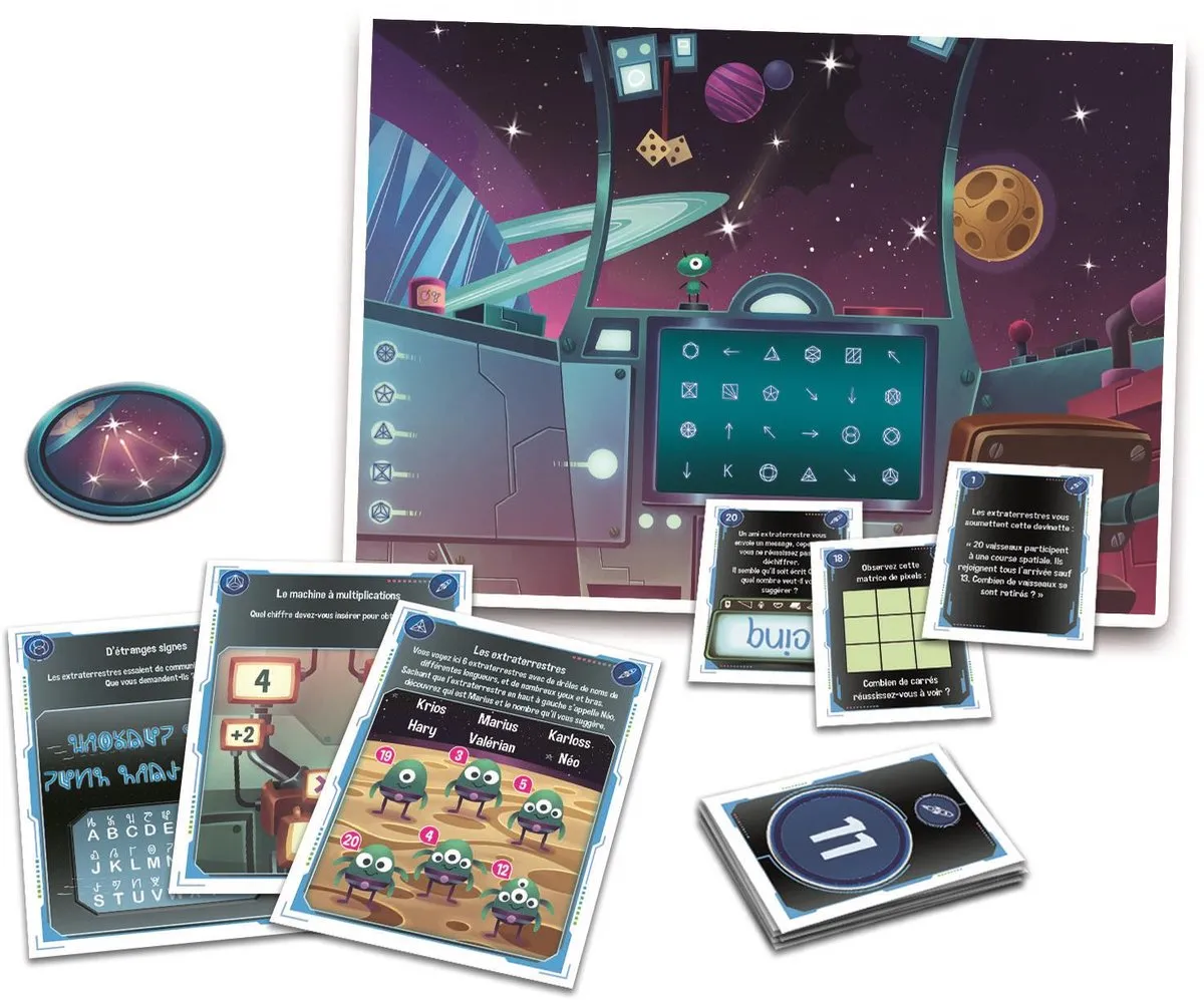 Clementoni Escape Room Space - Bordspel - 1-6 Spelers