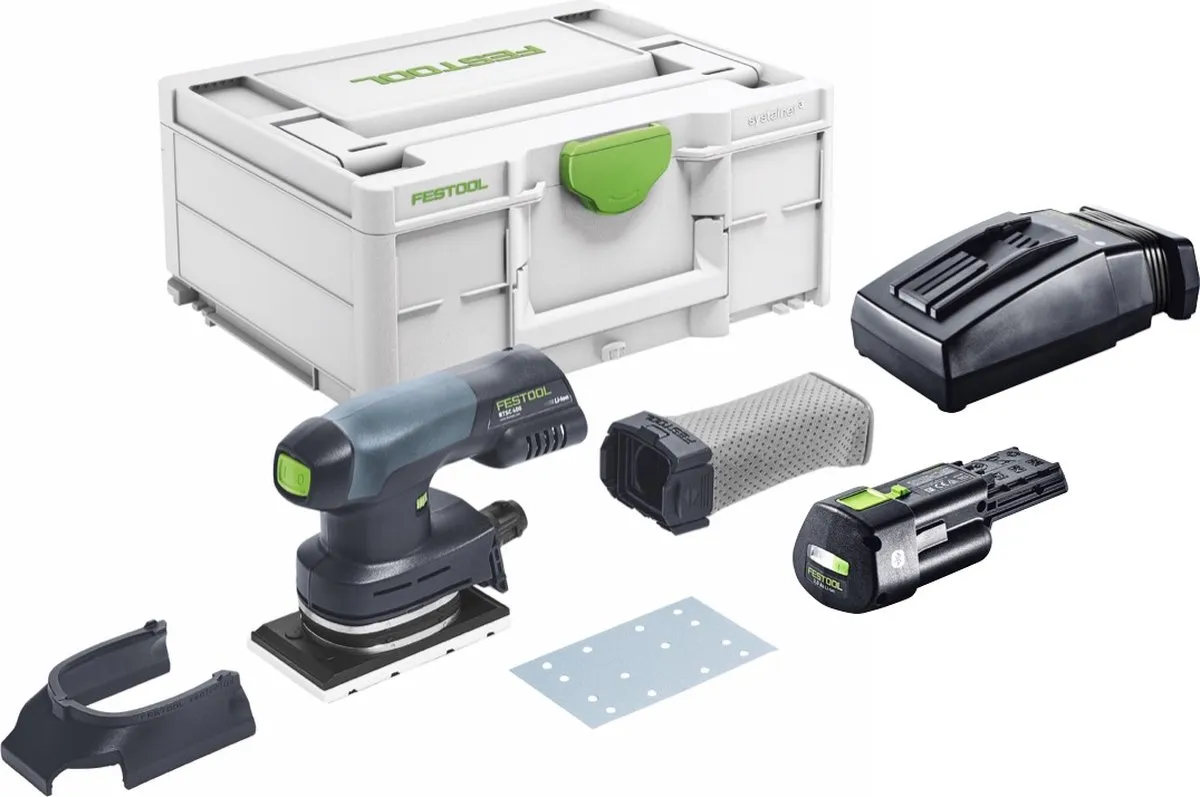 Festool RTSC 400-Basic Accu-Schuifzaag 18V - 3,0Ah + Oplader - afbeelding 4 van 5
