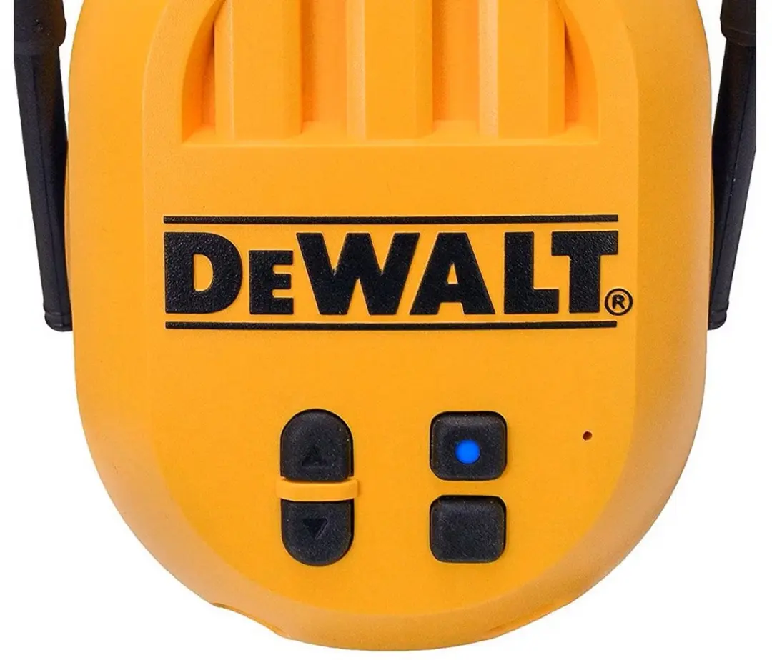 DeWalt Gehoorbeschermer Bluetooth Geel
