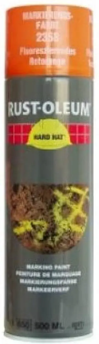Rust-Oleum Markeerverf Fluor Rood/Oranje 500ml