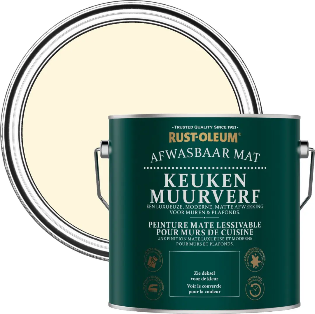 Rust-Oleum Crème Keukenverf Slagroom 2,5L