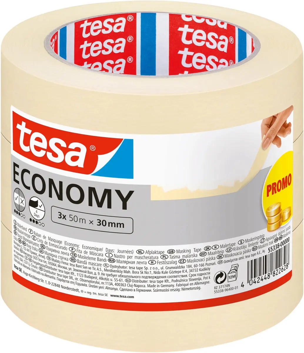 Tesa Professional Schilderstape 50m x 30mm