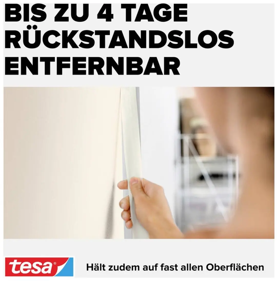 Tesa Professional Schilderstape 50m x 30mm - 6 Stuks - Geel