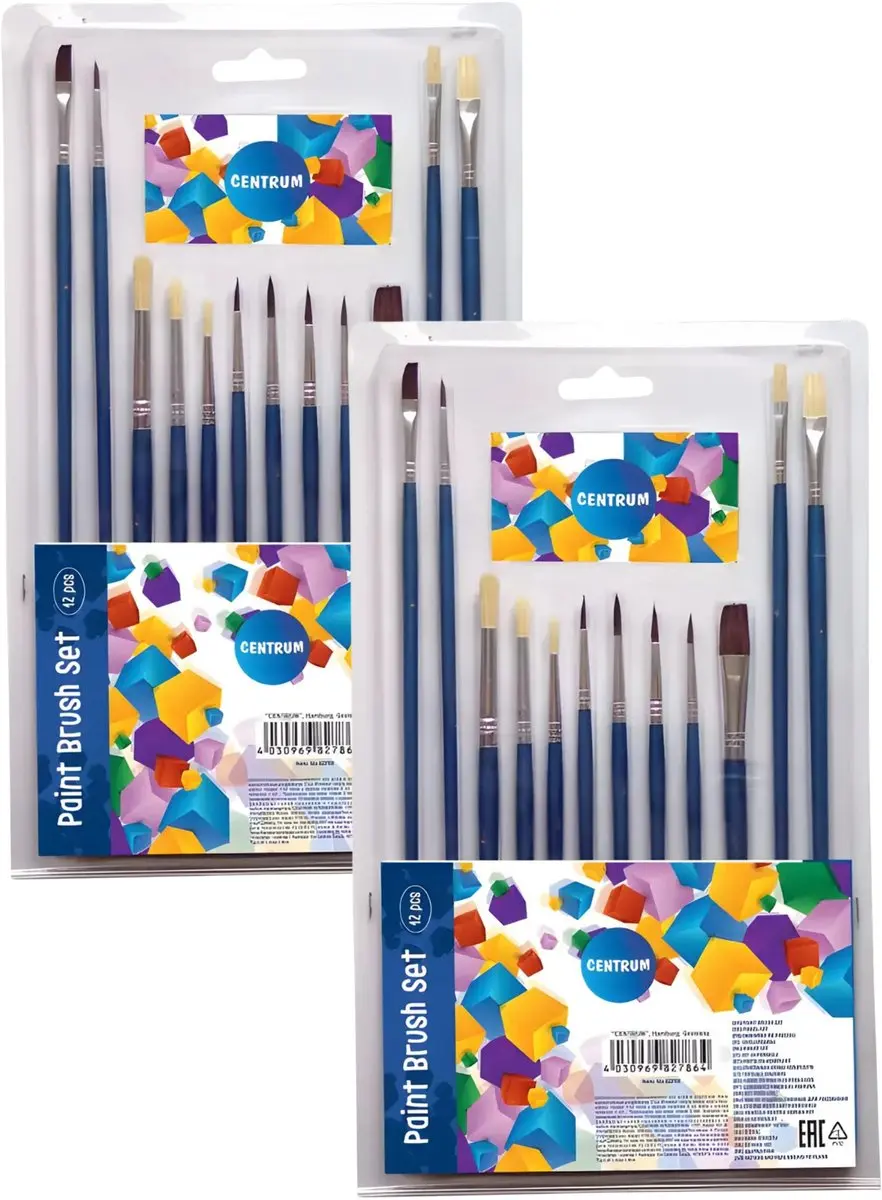 Centrum Penselen Set 24 Stuks