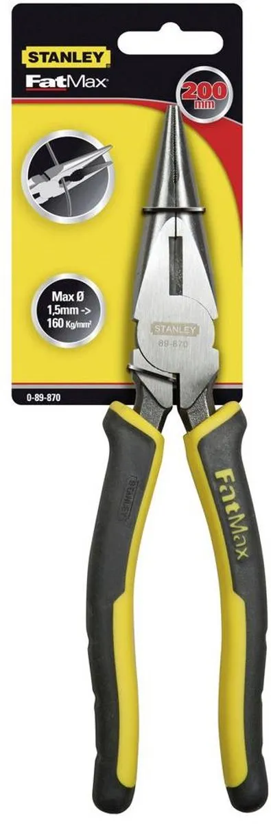 Stanley FatMax Rechte Telefoontang 200mm - Zwart/Geel