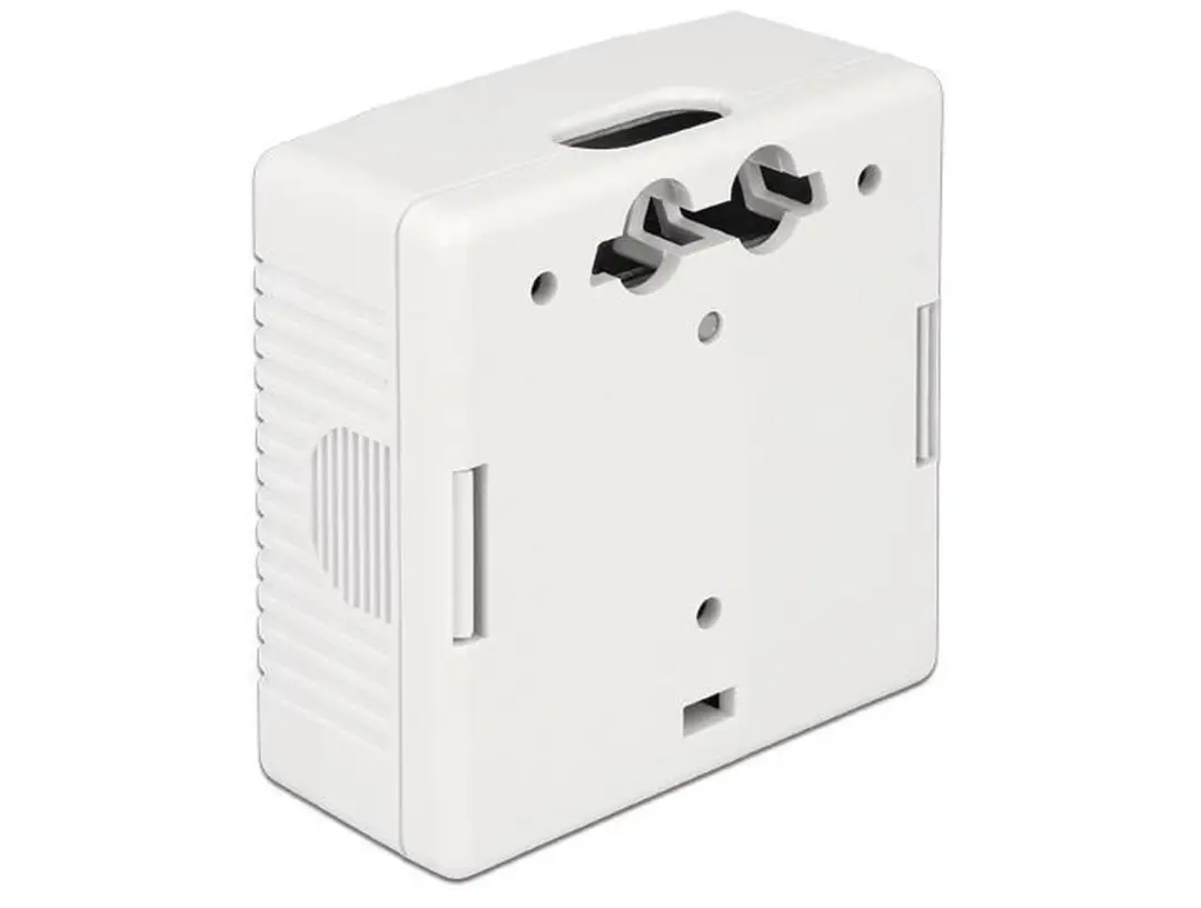 Delock CAT6a Netwerkuitvoerdoos 2x RJ45 - Wit