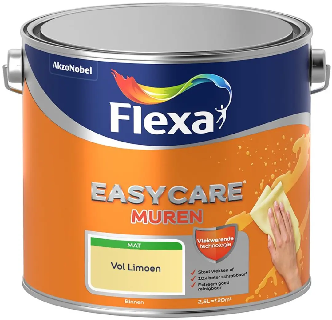 Flexa Easycare Muren Vol Limoen Mengverf 2,5L
