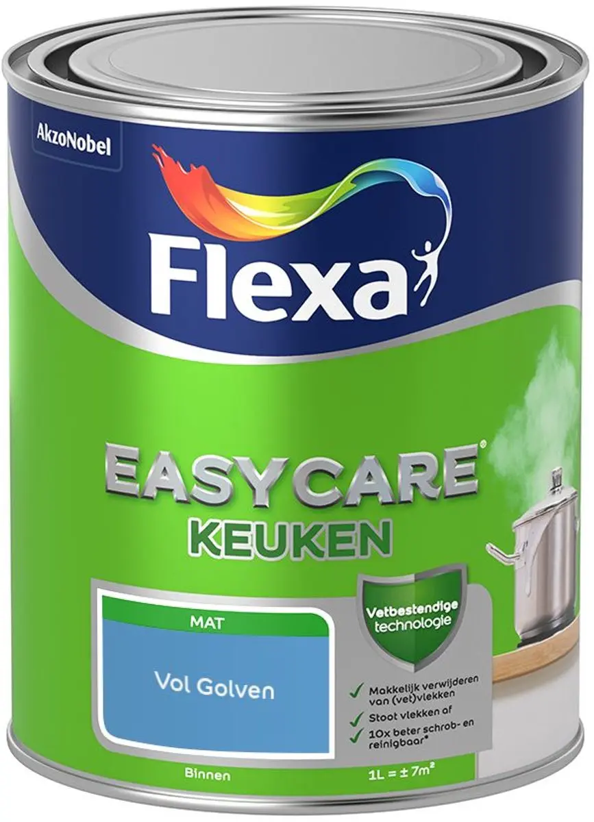 Flexa Easycare Keuken Vol Golven Mengverf 1L