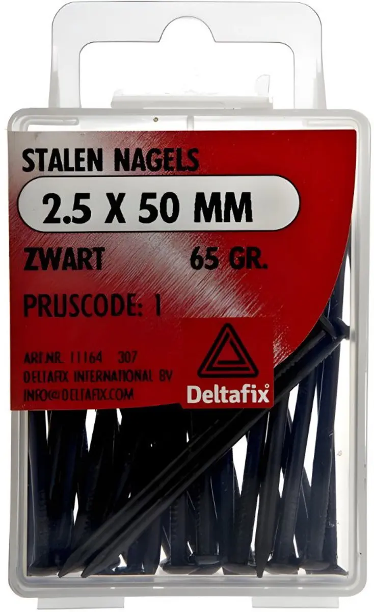 Deltafix Stalen Nagels 2,5x50mm - 65gr