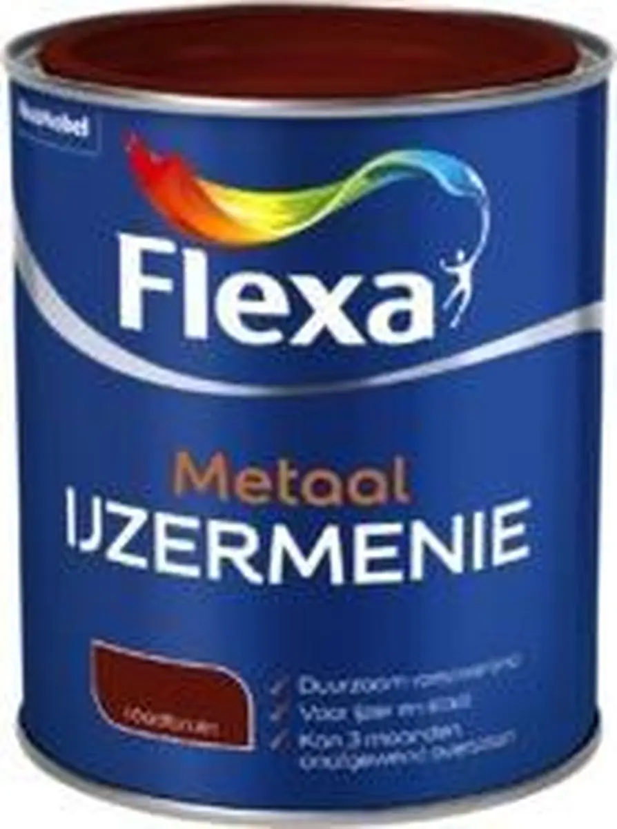 Flexa Ijzermenie Roodbruin 250ml
