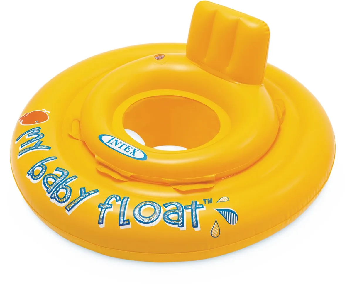 Intex My Baby Float Zwemband - 6-12 maanden - Geel