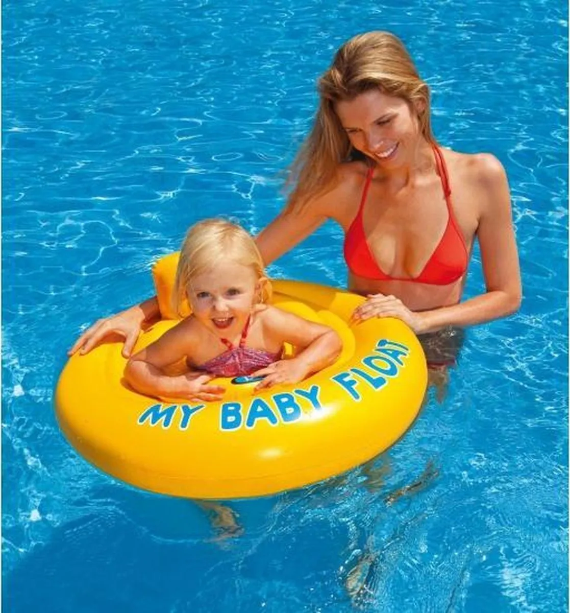 Intex My Baby Float Zwemband - 6-12 maanden - Geel - afbeelding 6 van 6