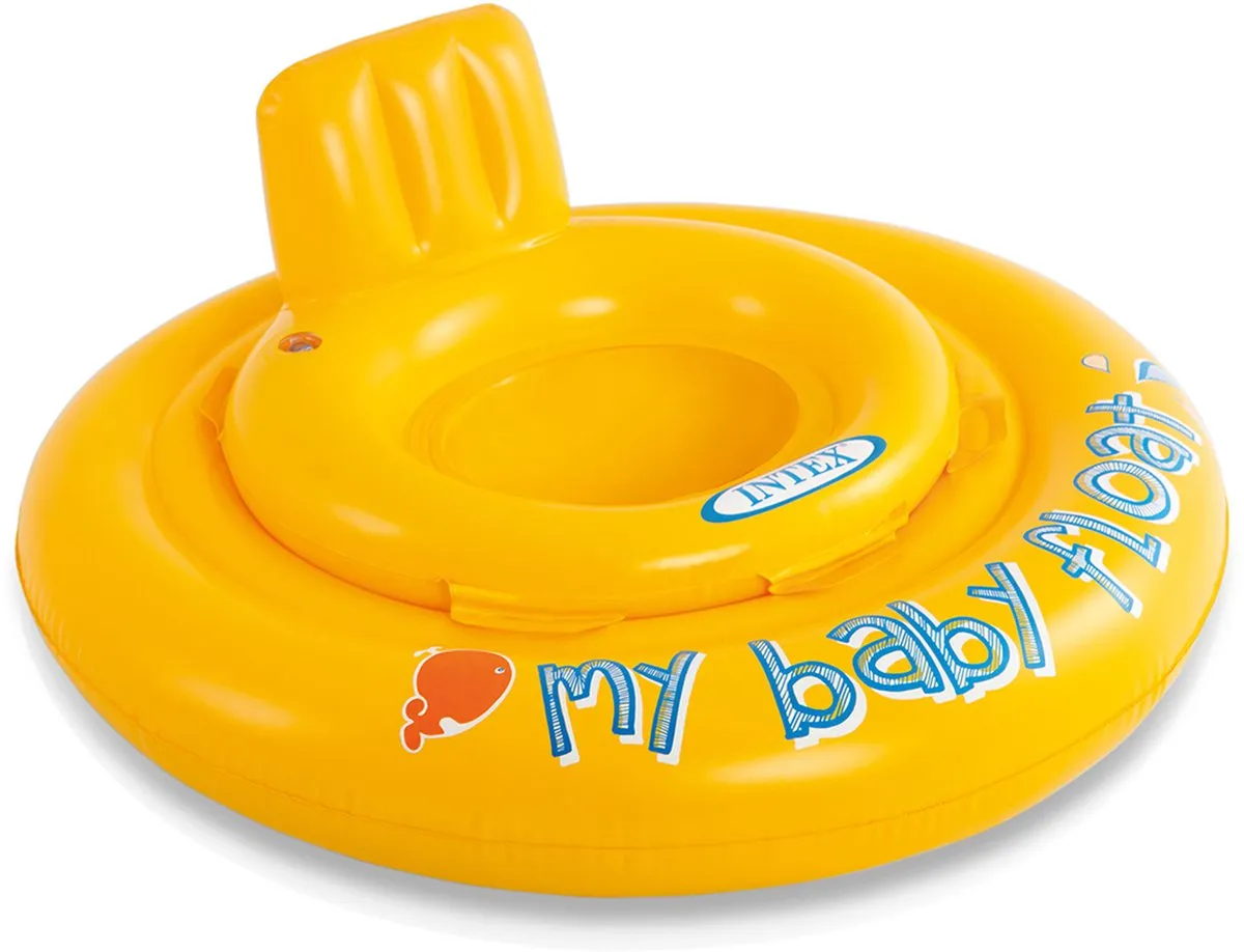 Intex My Baby Float Zwemband - 6-12 maanden - Geel