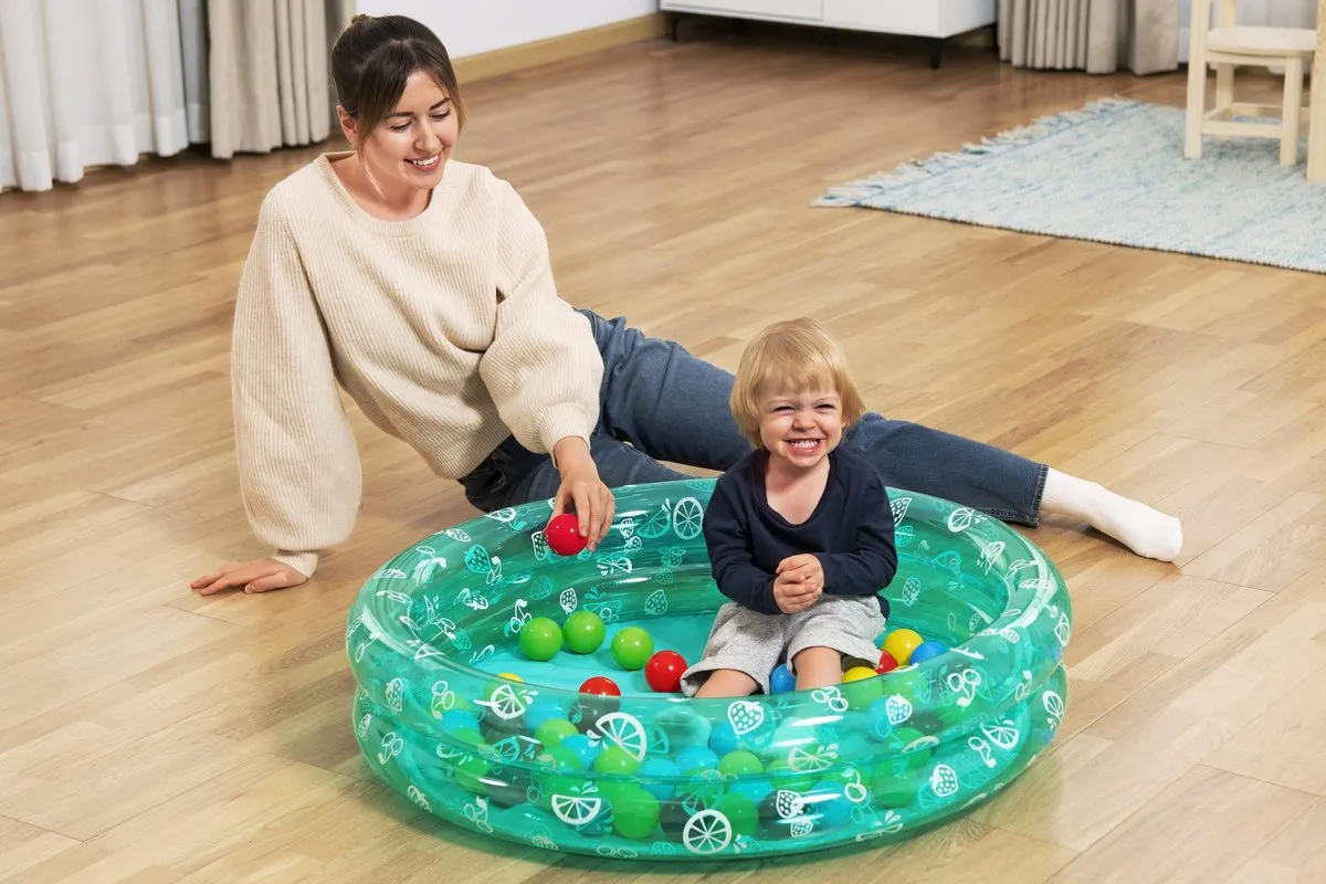 Bestway Splash & Play 51141 Ballenbak - 50 Speelballen - Groen