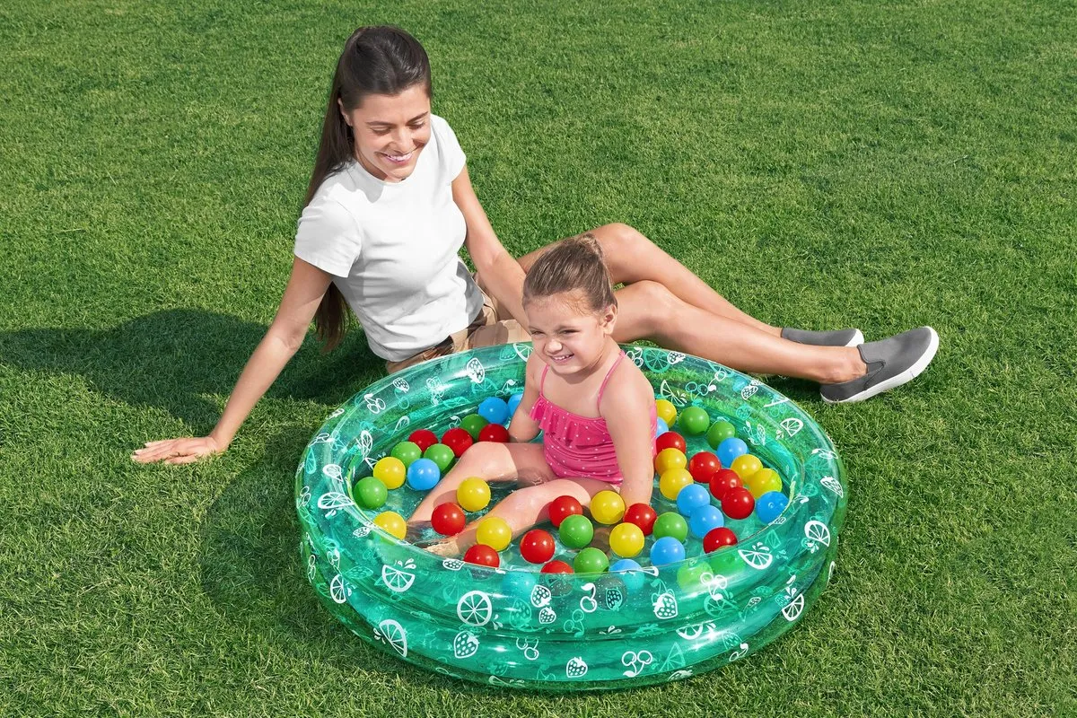 Bestway Splash & Play 51141 Ballenbak - 50 Speelballen - Groen