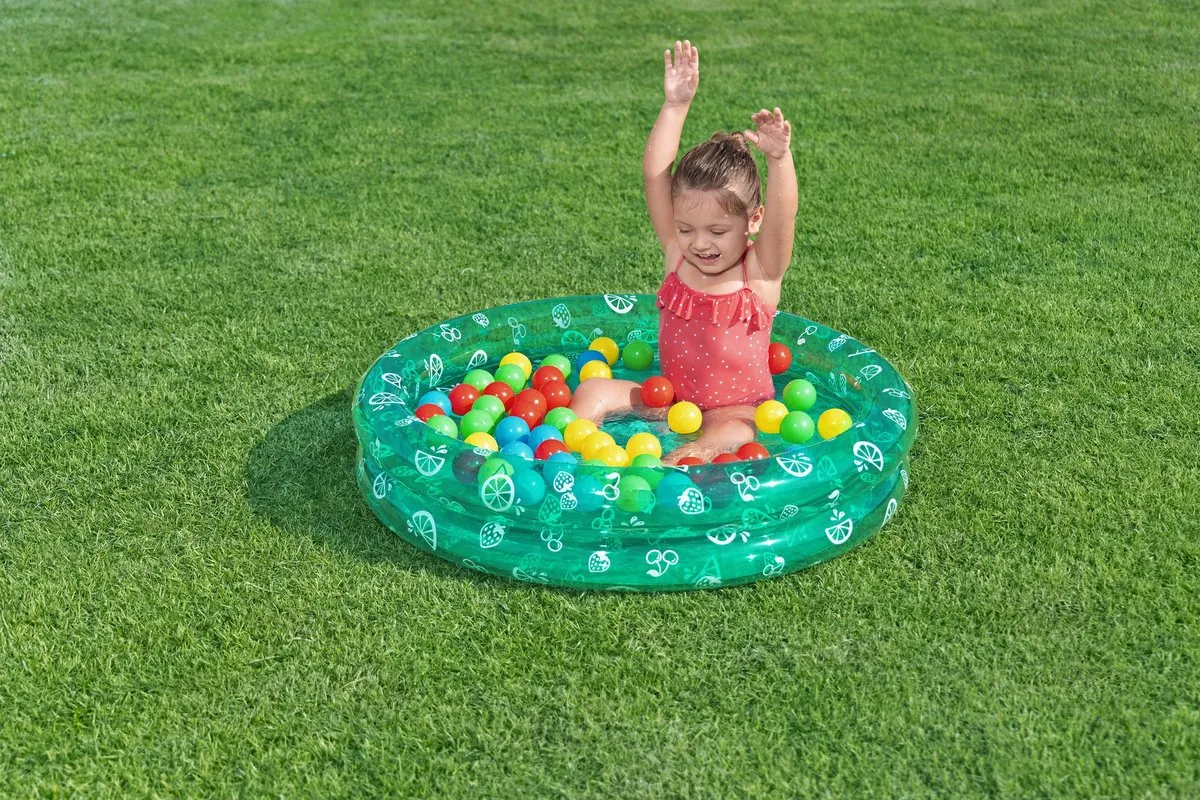 Bestway Splash & Play 51141 Ballenbak - 50 Speelballen - Groen