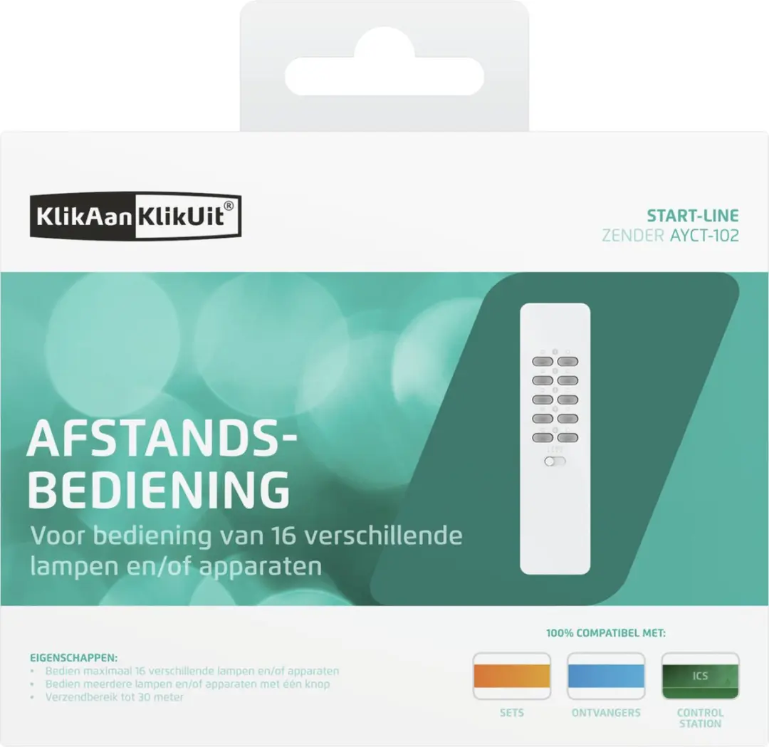 KlikAanKlikUit AYCT-102 Afstandsbediening - Wit