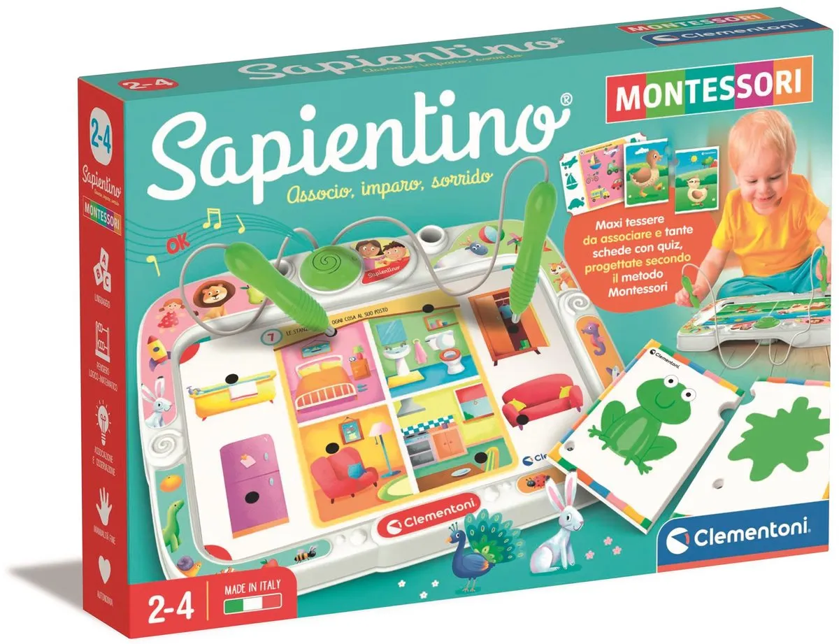 Clementoni Sapientino Montessori Associo 16467