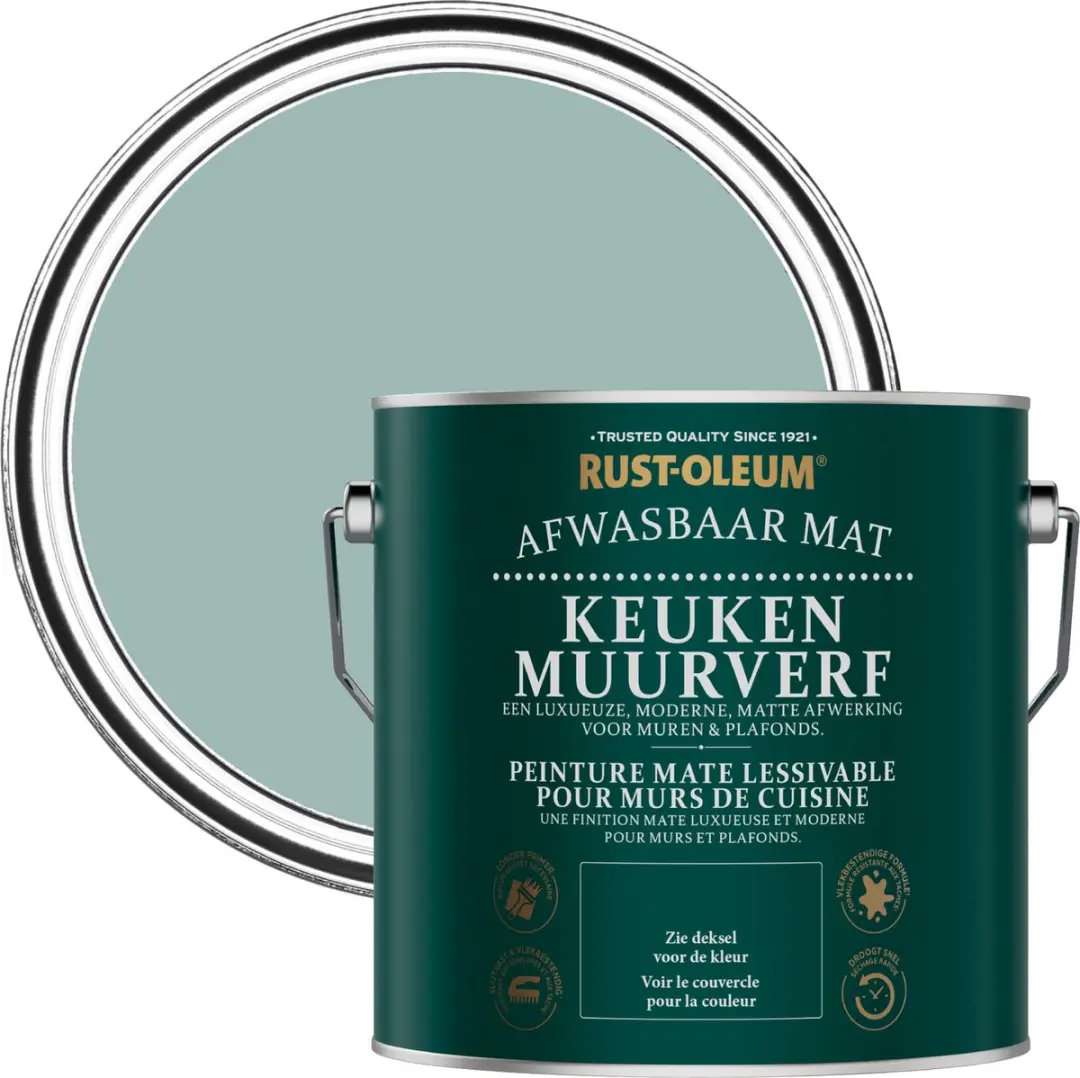 Rust-Oleum Blauw Keukenverf Kustblauw 2,5L