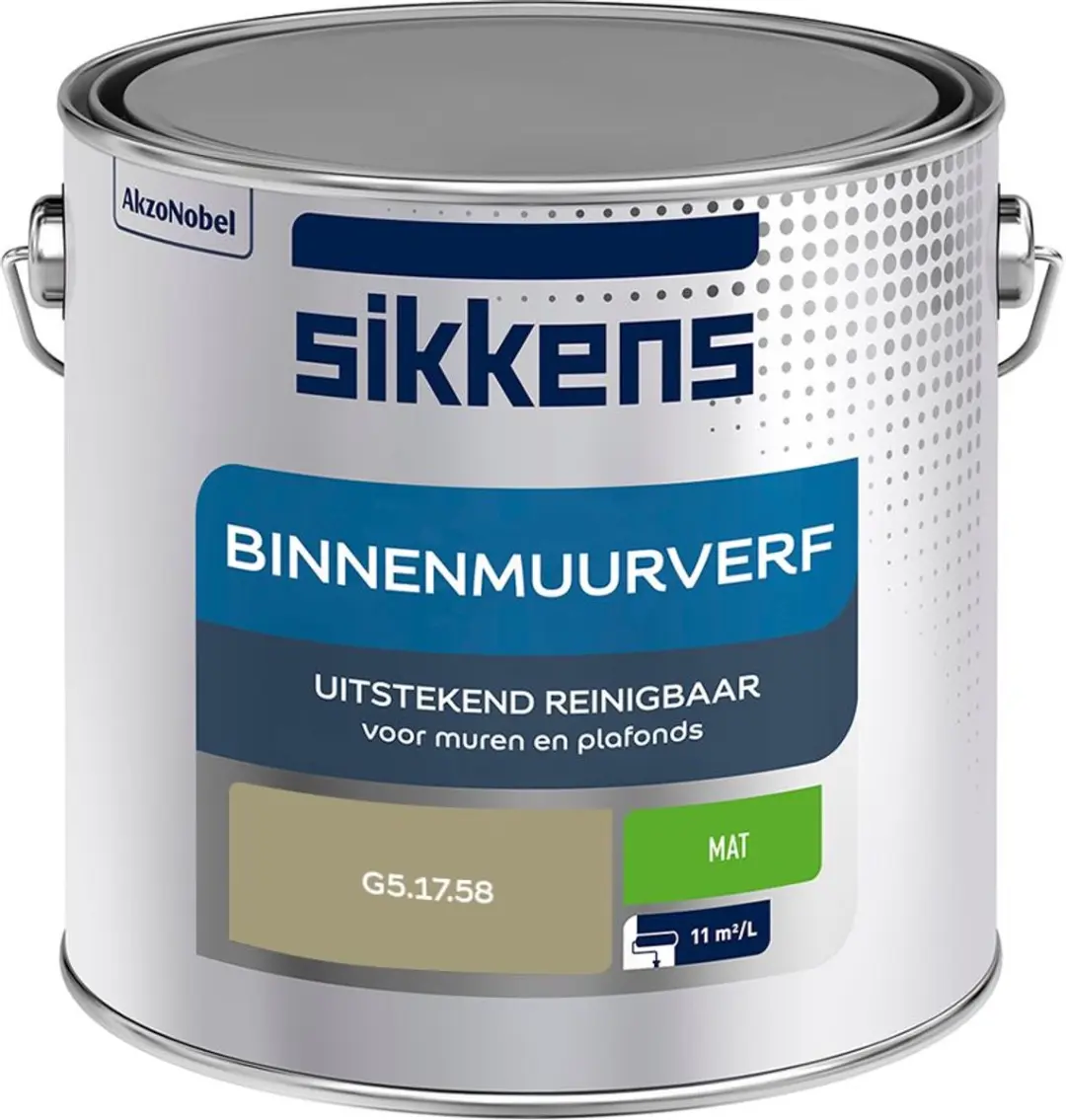 Sikkens Binnenmuurverf Mat G5.17.58 - 2,5L