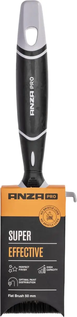 Anza Pro Platte Kwast 77mm - Meerkleurig
