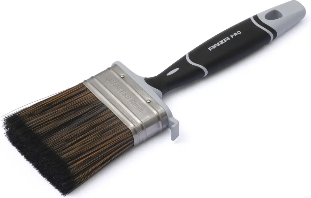 Anza Pro Platte Kwast 77mm - Meerkleurig