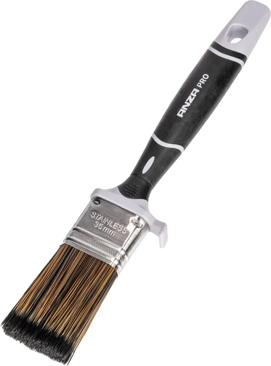 Anza Pro Platte Kwast 77mm - Meerkleurig