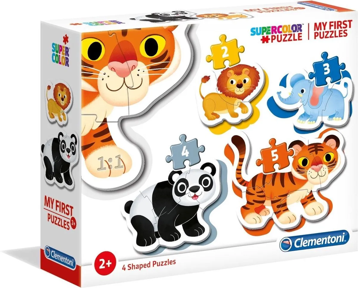 Clementoni My First Puzzle Wild Animals 14 Stukjes