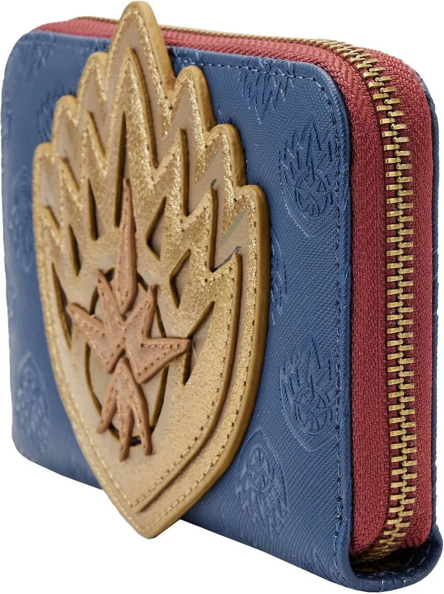 Funko Loungefly Marvel Guardians of the Galaxy 3 Ravager Badge Zip Around Wallet - Veelkleurig