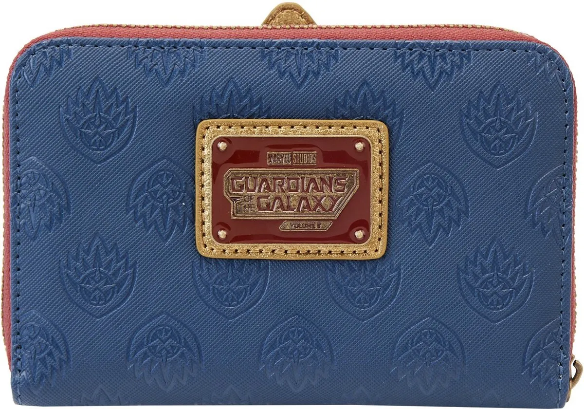 Funko Loungefly Marvel Guardians of the Galaxy 3 Ravager Badge Zip Around Wallet - Veelkleurig