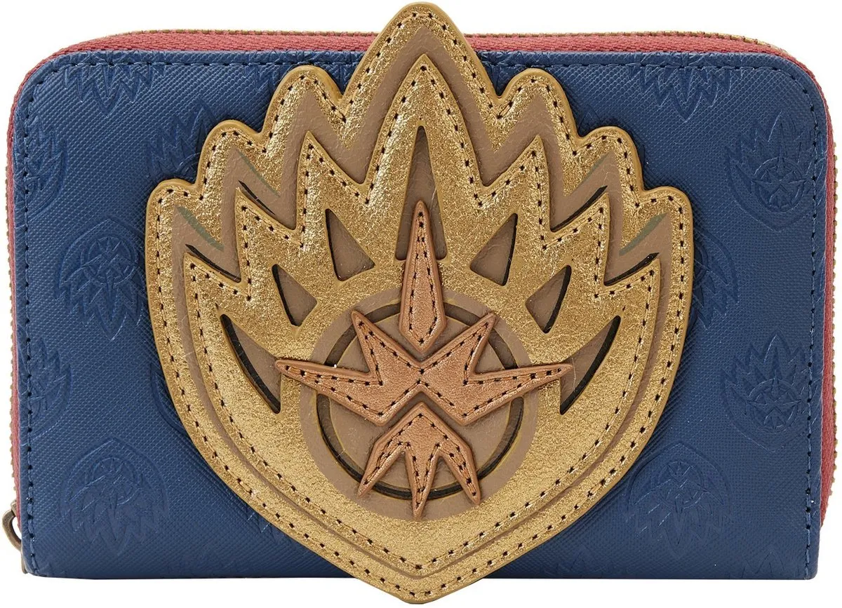 Funko Loungefly Marvel Guardians of the Galaxy 3 Ravager Badge Zip Around Wallet