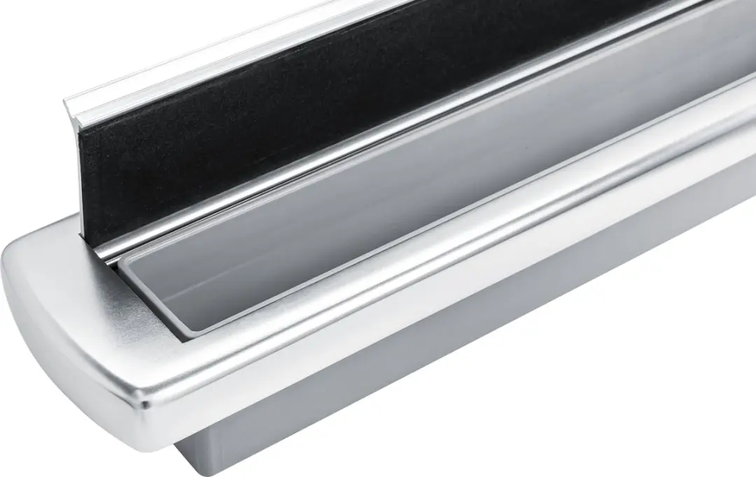 AXA Curve Plus Brievenbusbriefplaat Aluminium 340x74mm