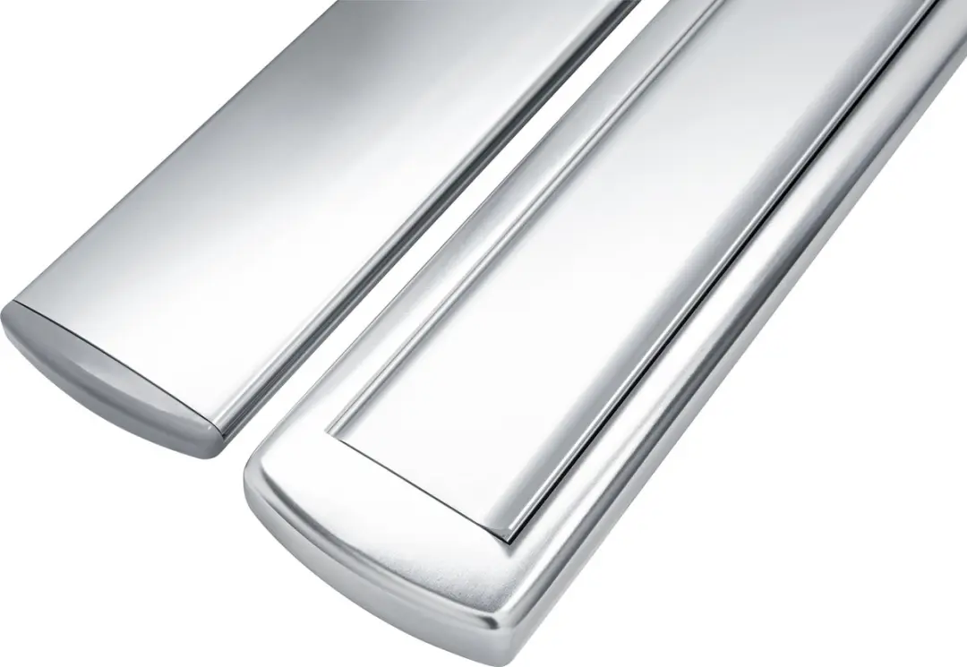 AXA Curve Plus Brievenbusbriefplaat Aluminium 340x74mm