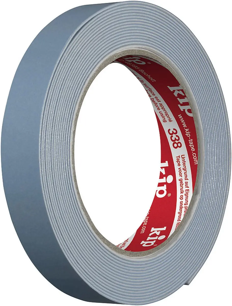 Kip 338 Dubbelzijdig Tape 19mm