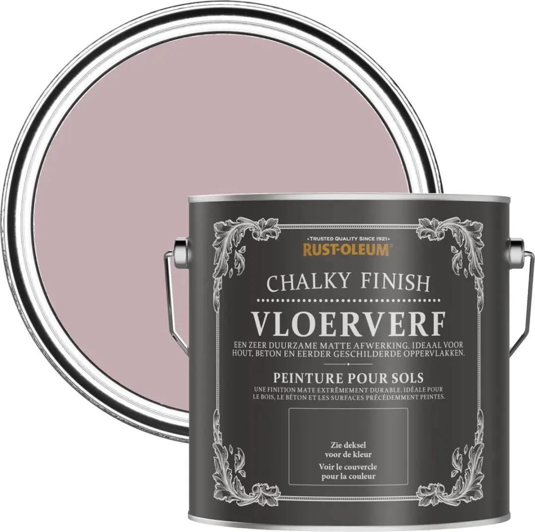 Rust-Oleum Roze Vloerverf Subtiel Licht 2,5L