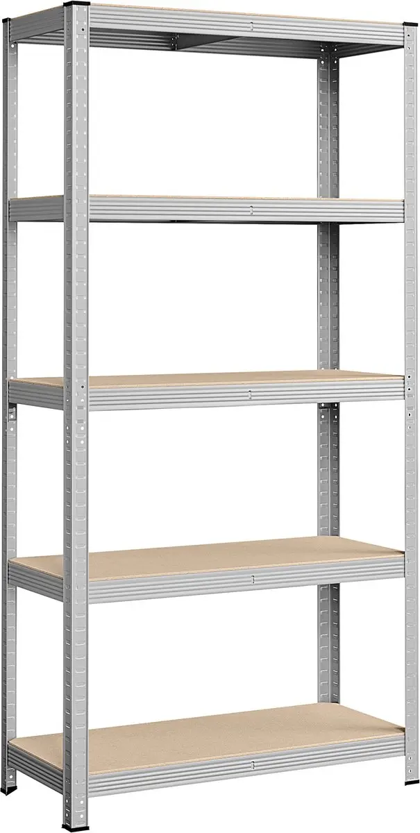 Songmics Stellingkast Opbergrek 5 Verstelbare Legplanken