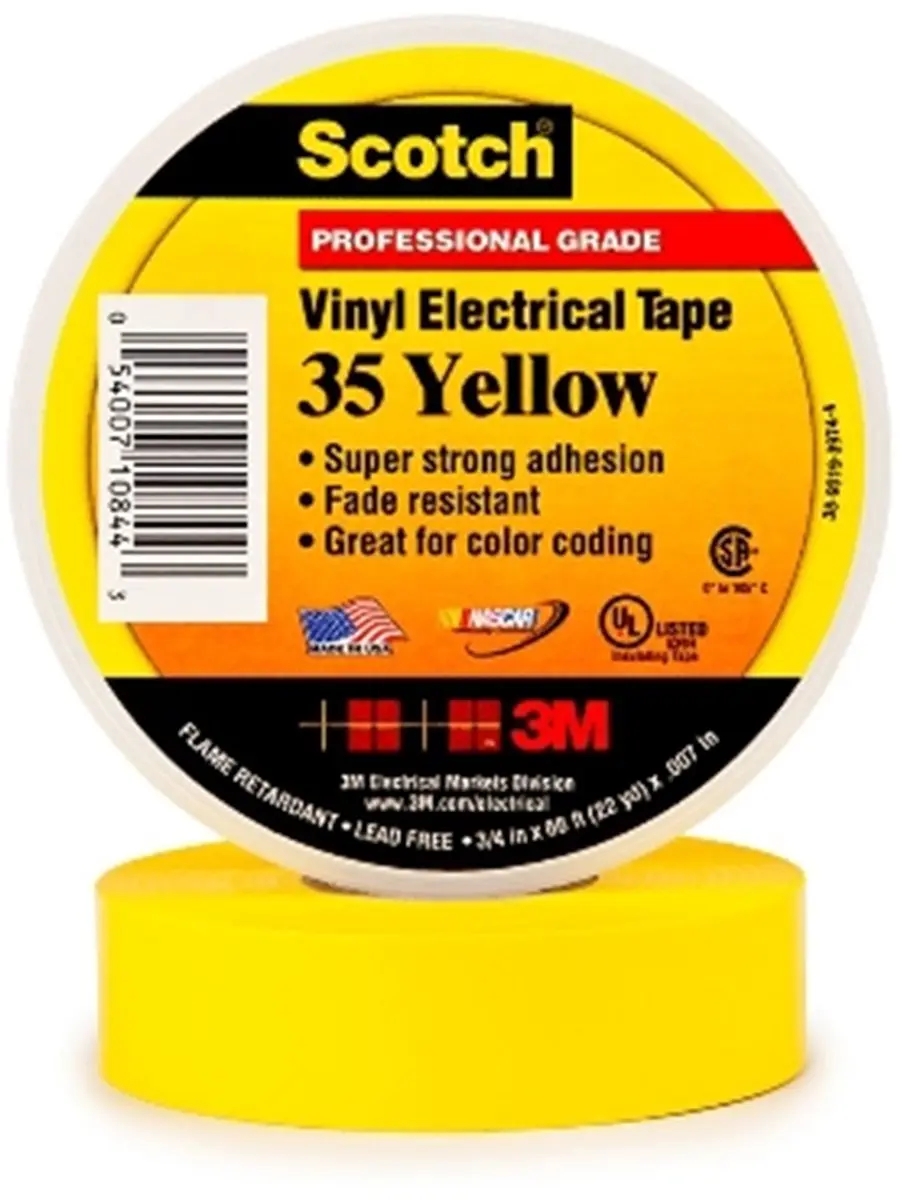 3M Scotch Tape - 3 Stuks Rood/Blauw/Gelb