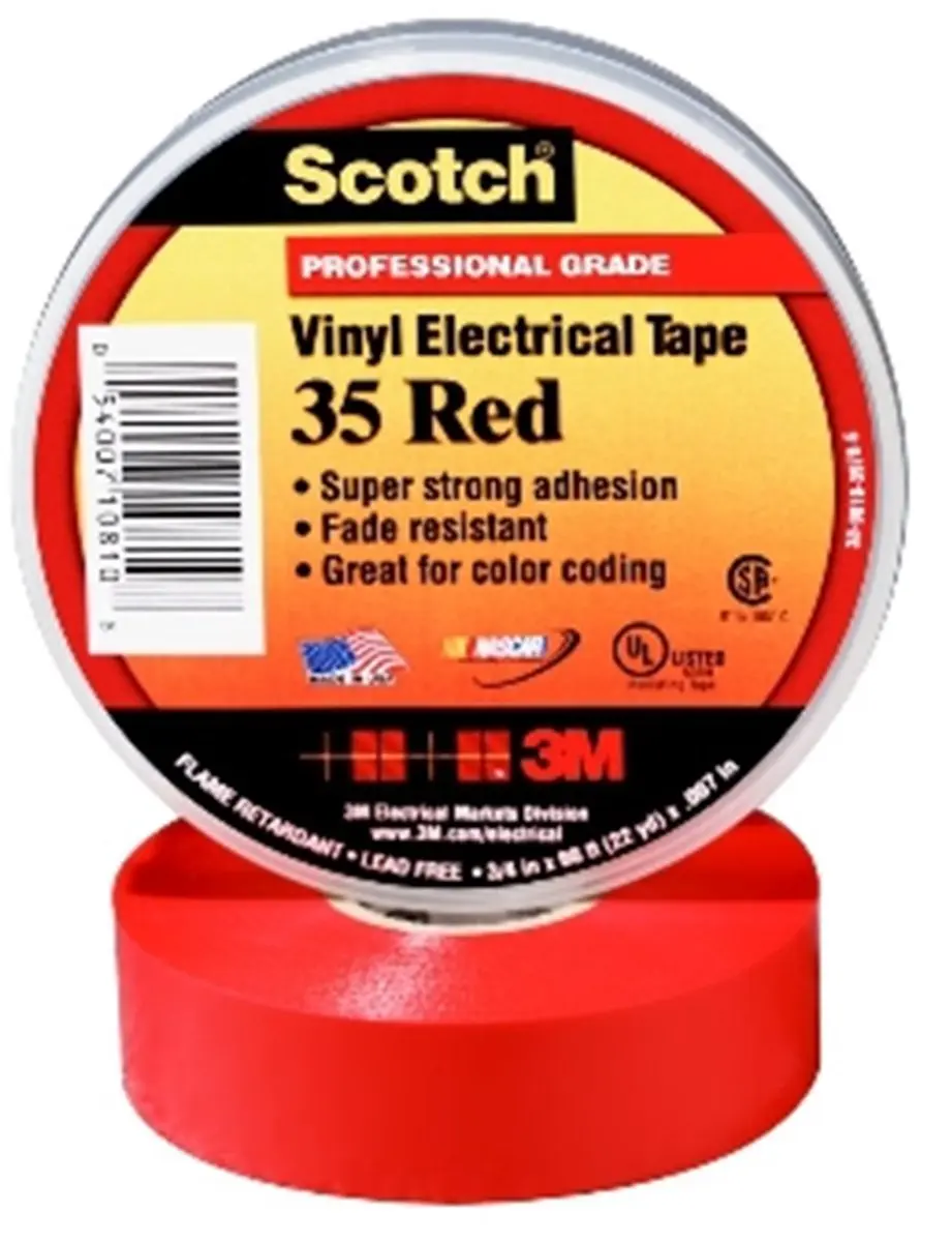 3M Scotch Tape - 3 Stuks Rood/Blauw/Gelb