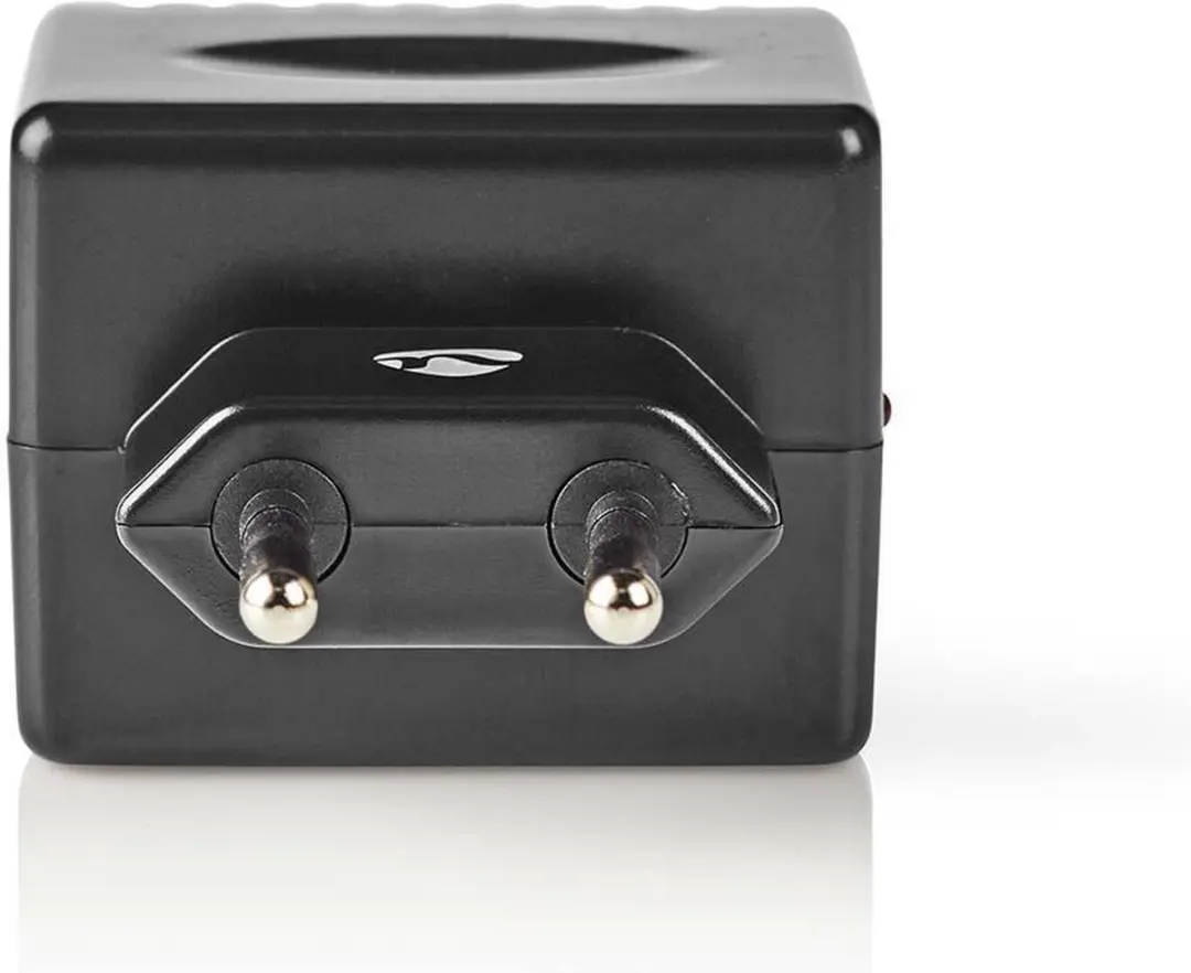Nedis Stopcontactadapter Euro/Type-C 12V DC 6W