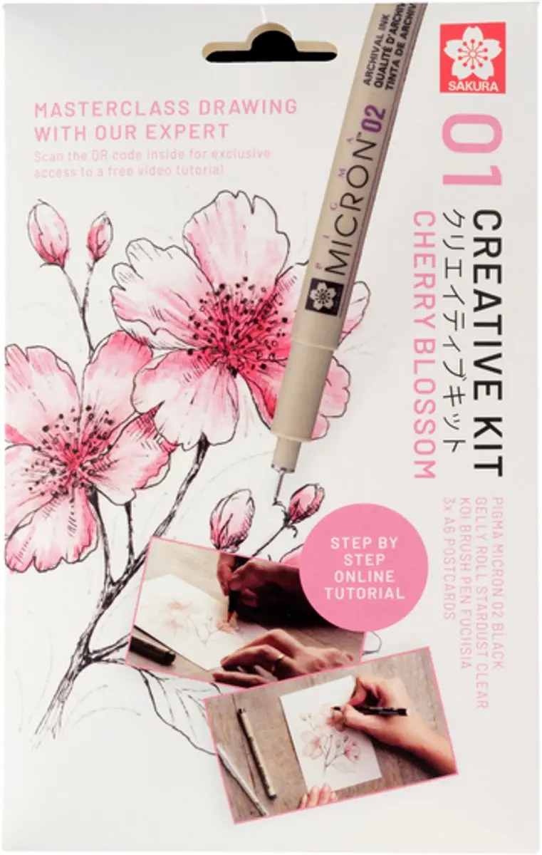 Sakura Tekenset Cherry Blossom