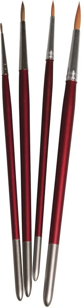 Rayher Hobby Schilderpenselen Set 4-delig
